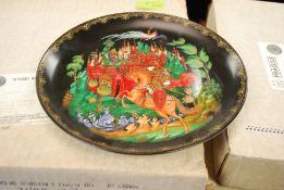 A collection of Bradford Exchange collectors plates, various designs,