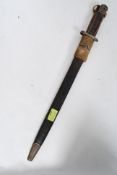 A military World War One 1907 pattern British issue Royal Engineers bayonet.