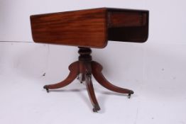A Georgian 19th century mahogany sofa table.