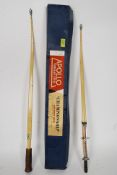 1950s / 1960s Accles & Pollock ' Apollo Championship ' tubular metal bow complete with the original