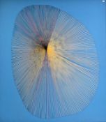 Audrey Lewis Hopkins ( 1914 - 2011) A stunning large mid 20th century colour web on board  from her