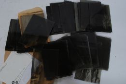 A fabulous collection of Victorian glass plate photographs,