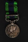 A Georve V Indian General Service Medal with Clasp - ' Malabar 1921-22 ' being awarded  to 5719800