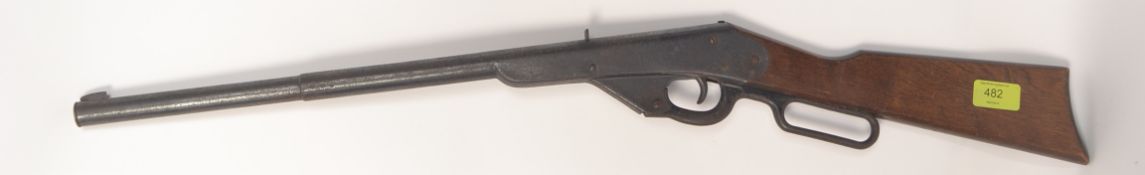 A vintage American Daisy single shot Air Rifle model 29 (Winchester under lever type) bearing