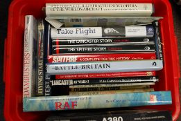 A good collection of war related books - WWI, WWII, military planes etc.