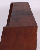 An unusual mid 20th century wooden shop haberdashery display unit of large angular form.