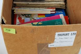 A collection of vintage maps and guides of Bristol to include a good 1930's Lands End Ordnance