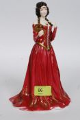 A Royal Worcester figurine entitled ' The Fair Maiden of Astolat' from the Celtic Kingdom series