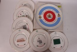 A collection of Military plates mainly The Light Infantry ( Bristol association Branch ).