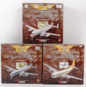 CORGI AVIATION ARCHIVE; 3x Original Corgi Aviation Archive  boxed diecast model aeroplanes,