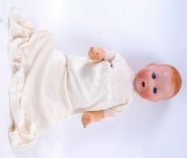 ARMAND MARSEILLE; An antique AM Armand Marseille bisque headed dolly.