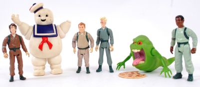 THE REAL GHOSTBUSTERS; A complete set of Kenner The Real Ghostbusters action figures,