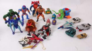 ACTION FIGURES; A good mixed lot of 1980's Action Figures,