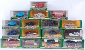 CORGI; A collection of 16x Corgi Classic Models diecast cars, comprising of: Volkswagen Camper,