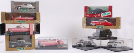 VITESSE; A collection of 10x Vitesse 1:43 scale boxed diecast model cars,
