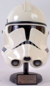MASTER REPLICAS 1:1 SCALE STAR WARS HELMET;