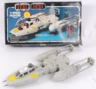 STAR WARS; An original vintage Palitoy Star Wars Y Wing Fighter within the original box.