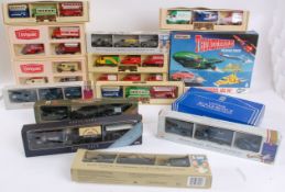 DIECAST; A good mixed lot of 15x boxed diecast sets, mostly Lledo Days Gone,