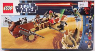 LEGO; An original Lego Star Wars unopened still sealed boxed set - number 9496 Desert Skiff.