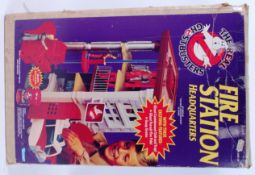 THE REAL GHOSTBUSTERS; An original vintage 1980's The Real Ghostbusters Firehouse playset,