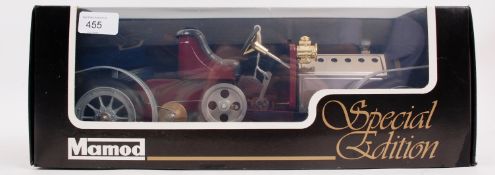 MAMOD; A fabulous Mamod Live Steam ' Special Edition ' roadster car in red and grey colour scheme.