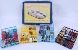 MATCHBOX LESNEY; An original vintage Matchbox Collectors diecast case,