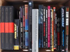 STAR WARS BOOKS; A good collection of Star Wars books, to include behind the scenes looks,