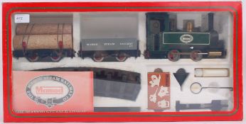MAMOD; An original vintage Mamod live steam RS1 ' Log Loader ' railway train set,