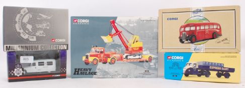 CORGI; A collection of 5x Corgi diecast sets, comprising of: The Millennium Collection,