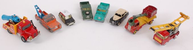 DIECAST; A good selection of vintage loose diecast,