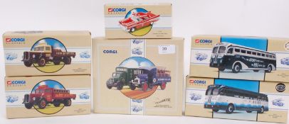 CORGI CLASSICS; A collection of 6x boxed Corgi Classics diecast model cars,