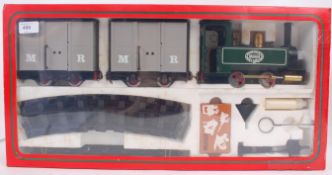 MAMOD; An original vintage Mamod live steam RS1 ' MR Tenders ' railway train set,