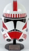 MASTER REPLICAS 1:1 SCALE STAR WARS HELMET;