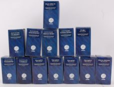 CORGI ICON; A collection of 13x Corgi diecast metal Scott's Guards military figures.