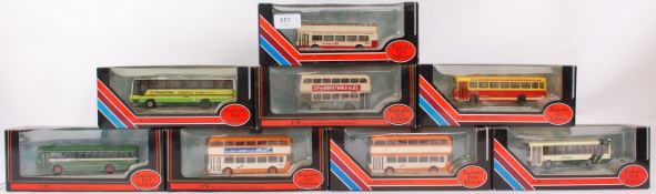 EFE; 8x Exclusive First Editions ( EFE ) 1:76 scale diecast model buses,
