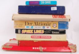 GAMES; A good collection of assorted vintage board games (and others) to include Car Capers,
