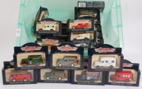 LLEDO; A collection of approx 30x Lledo Vanguards boxed 1:43 scale diecast model vehicles,