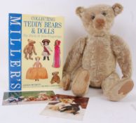 'GEORGE' AN ORIGINAL AND RARE c1908 STEIFF TEDDY BEAR; 16