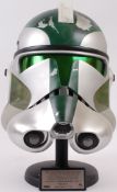 MASTER REPLICAS 1:1 SCALE STAR WARS HELMET;