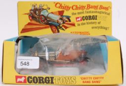 CORGI CHITTY CHITTY BANG BANG; An original vintage diecast model Corgi 266 Chitty Chitty Bang Bang,