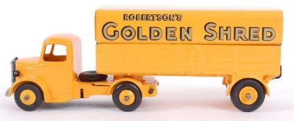 DINKY; Original Dinky Supertoys Bedford Lorry cab and trailer,