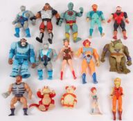 THUNDERCATS; A good collection of 15x original vintage LJN made Thundercats action figures.