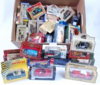 DIECAST; A large collection (approx 40) boxed diecast models, mostly Lledo Days Gone,