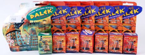 DOCTOR WHO ROLYKINS; A collection of 7x Product Enterprise Doctor Who Dalek Rolykins figures.