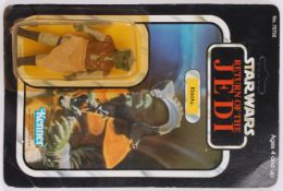 STAR WARS; An original vintage Star Wars Return Of The Jedi ' Klaatu ' carded figure,
