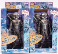 DOCTOR WHO TALKING CYBERMAN; 2x Product Enterprise Talking Cybermen action figures,
