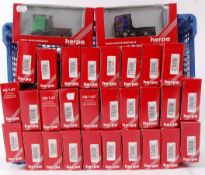 HERPA; A collection of 30x Herpa 1:76 scale diecast model advertising lorry cabs.