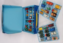 MATCHBOX LESNEY; An original vintage Matchbox Collectors diecast case,