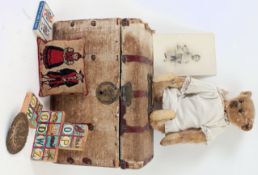 RARE AND EARLY c1910 STEIFF TEDDY BEAR; A fabulous early Steiff teddy bear.