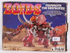 ZOIDS; An original Polistil ' Zoids ' boxed Mammoth The Destroyer red Zoid set.